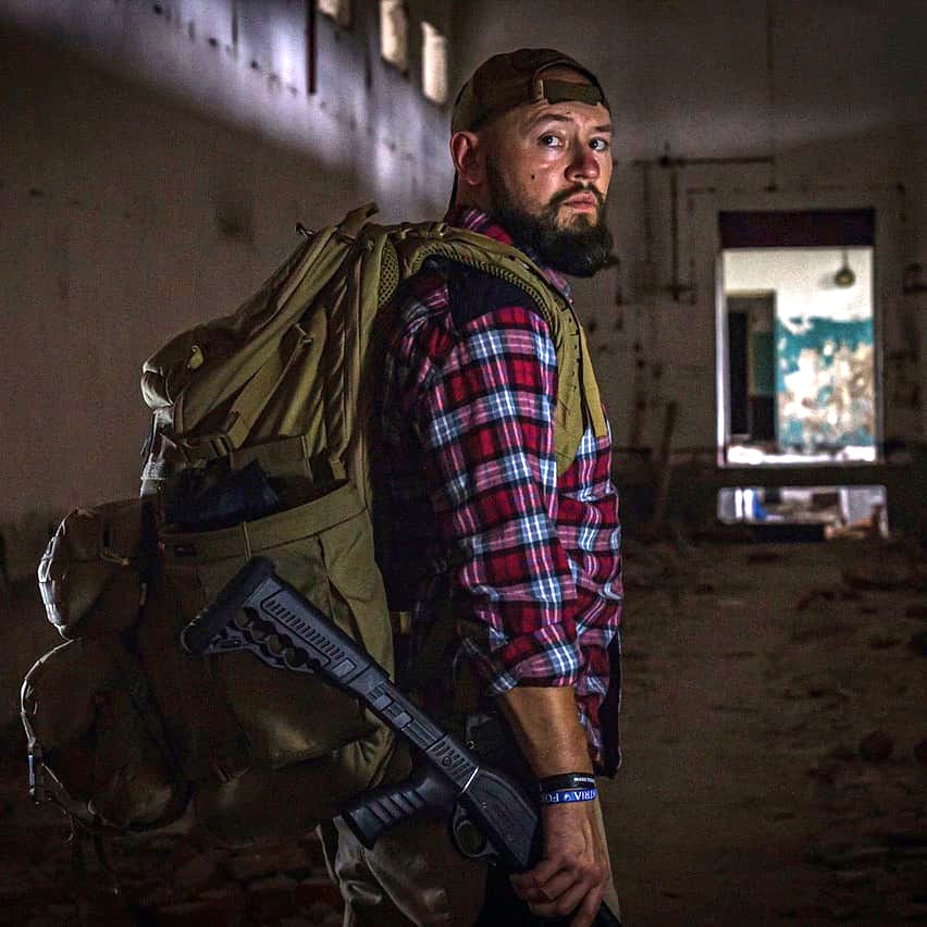 Человек с рюкзаком