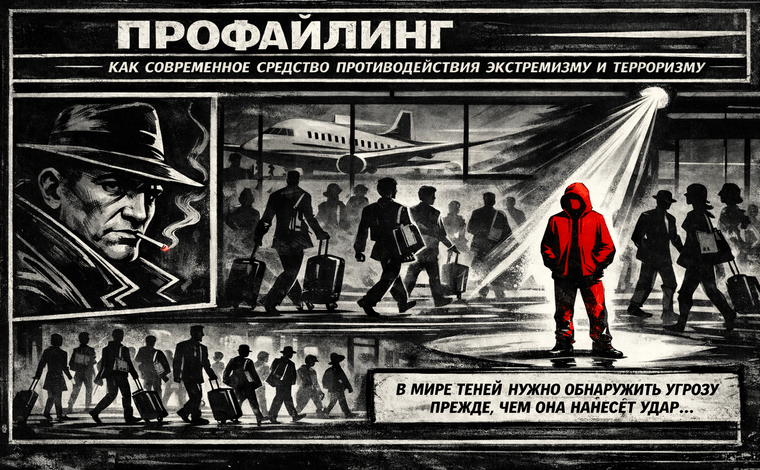 Аэропорт, профайлин. Картинка в виде страницы графического романа.